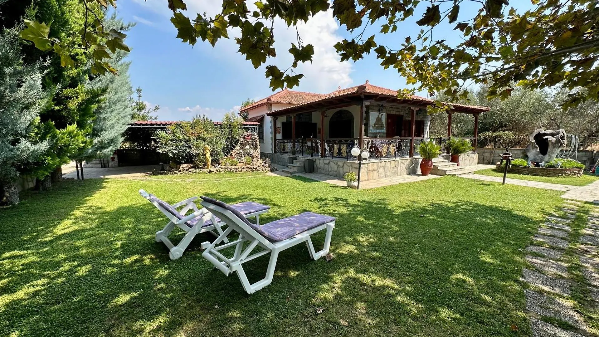 Beachfront Cottage Nea Triglia 別荘